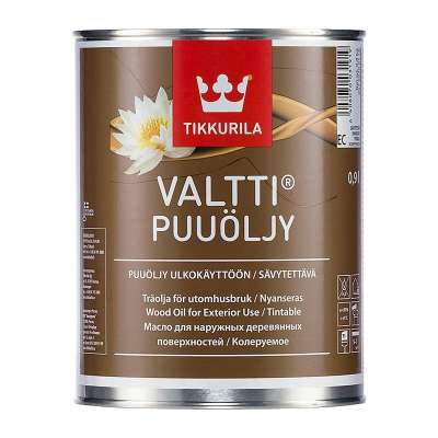Масло алкидное для дерева Tikkurila Valtti Puuoljy EC (0,9 л)