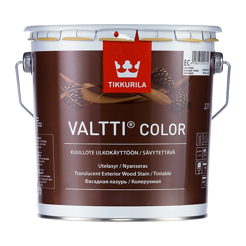 Антисептик Tikkurila Valtti Color EC бесцветный (2,7 л)