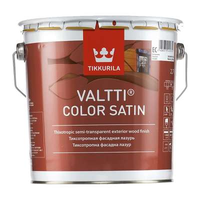 Антисептик Tikkurila Valtti Color Satin EC лессирующий (2,7 л)