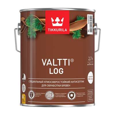 Антисептик Tikkurila Valtti Log EC (2,7 л)