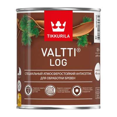 Антисептик Tikkurila Valtti Log палисандр (0,9л)