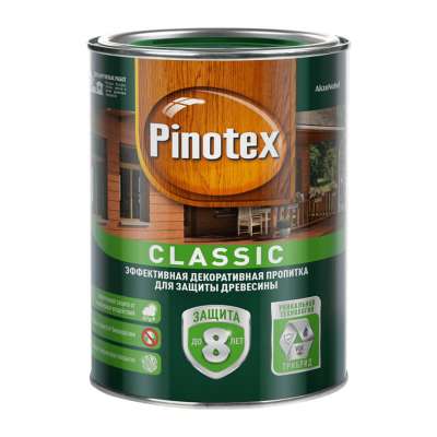 Антисептик для дерева Pinotex Classic Бесцветный (1 л)