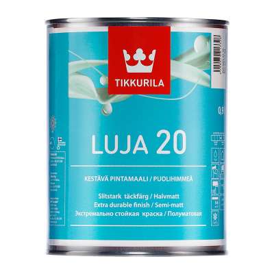 Краска в/д специальная Tikkurila LUJA 20 А покрывная (0,9 л)