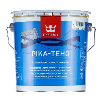 Краска в/д фасадная Tikkurila Pika-Teho A (2,7 л)