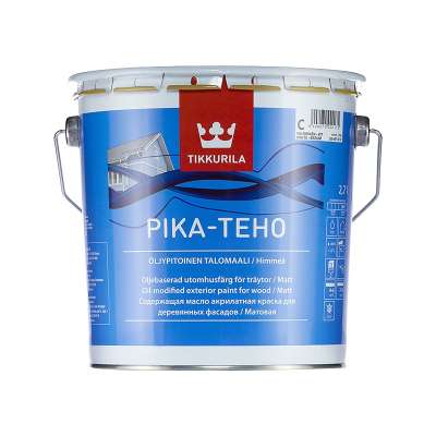 Краска в/д фасадная Tikkurila Pika-Teho C (2,7 л)
