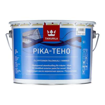 Краска в/д фасадная Tikkurila Pika-Teho C (9 л)