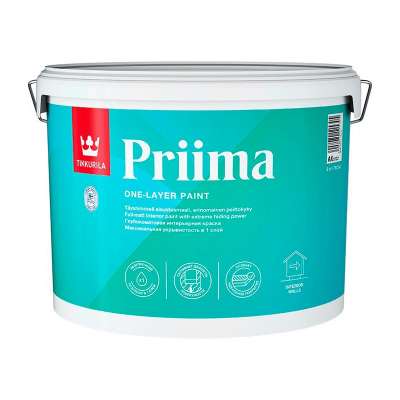 Краска интерьерная Tikkurila Priima A матовая (9 л)