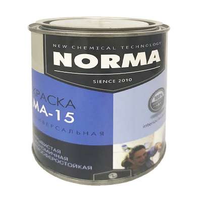 Краска масляная Novocolor МА-15 ГОСТ-71 салатовая (1 кг)